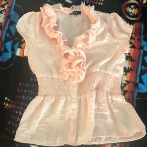 BCX Pink Blouse